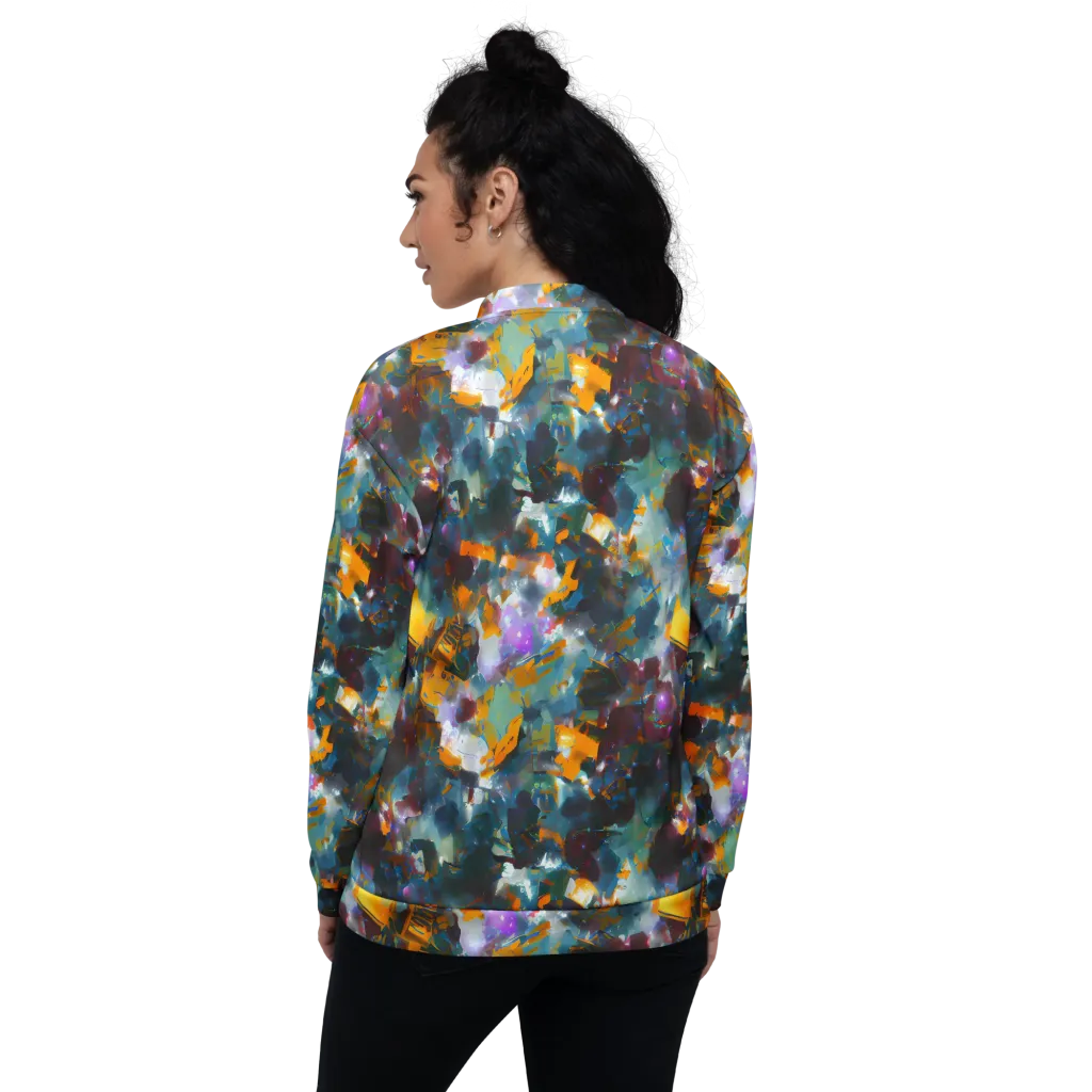 Abyssal Sparks on Bomber Jacket — Back