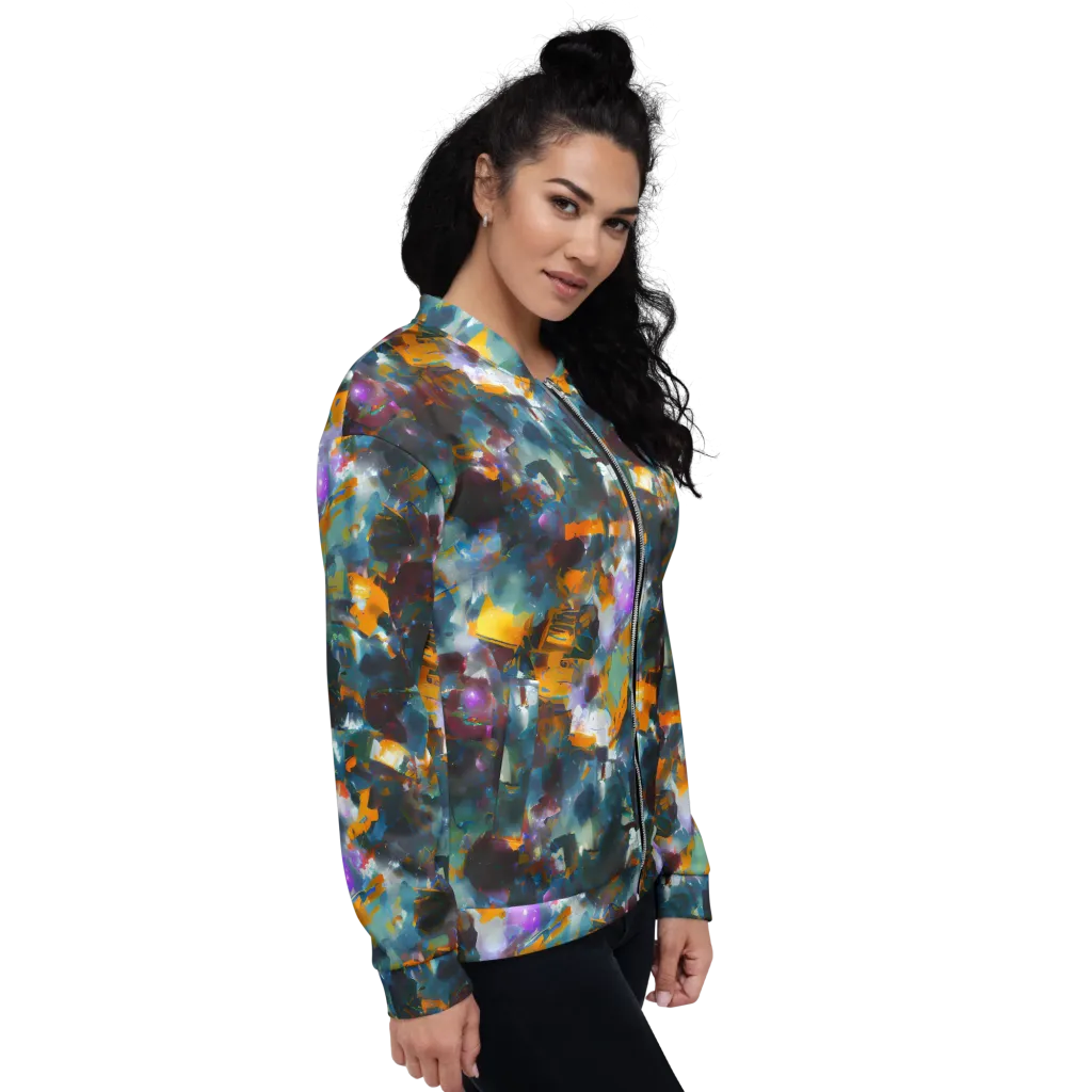 Abyssal Sparks on Bomber Jacket — Right
