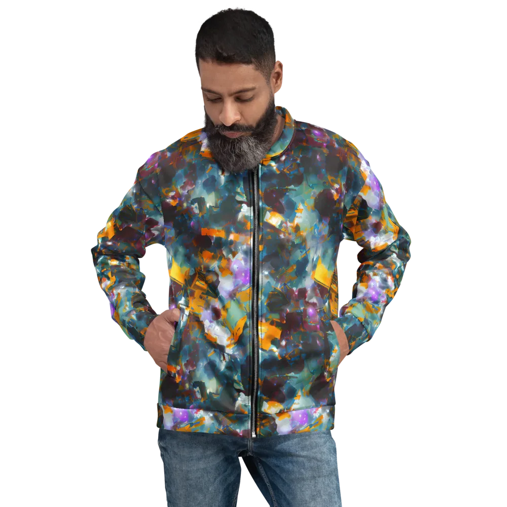 Abyssal Sparks on Bomber Jacket — Front