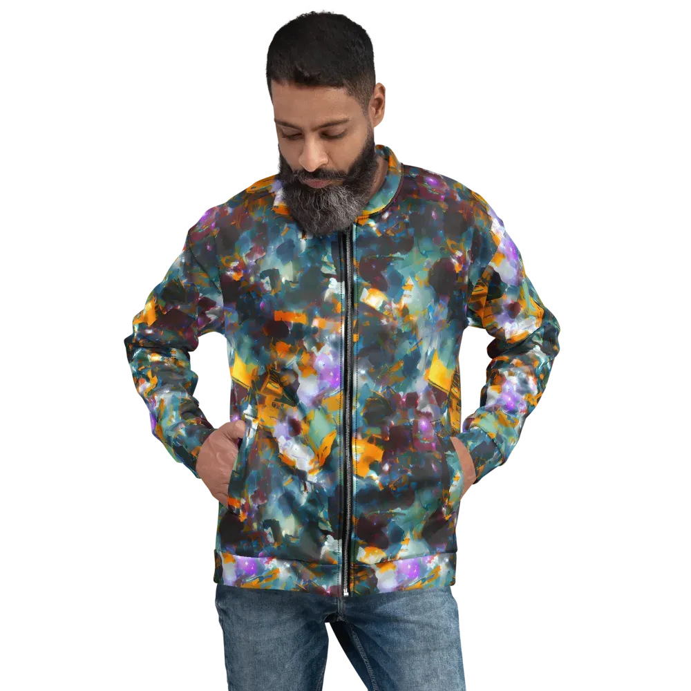 Abyssal Sparks on Bomber Jacket — Front