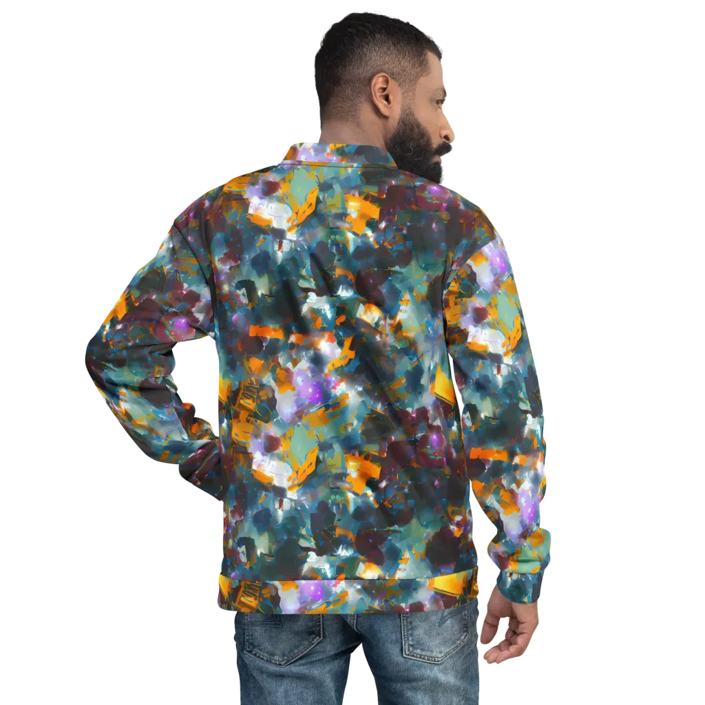 Abyssal Sparks on Bomber Jacket — Back