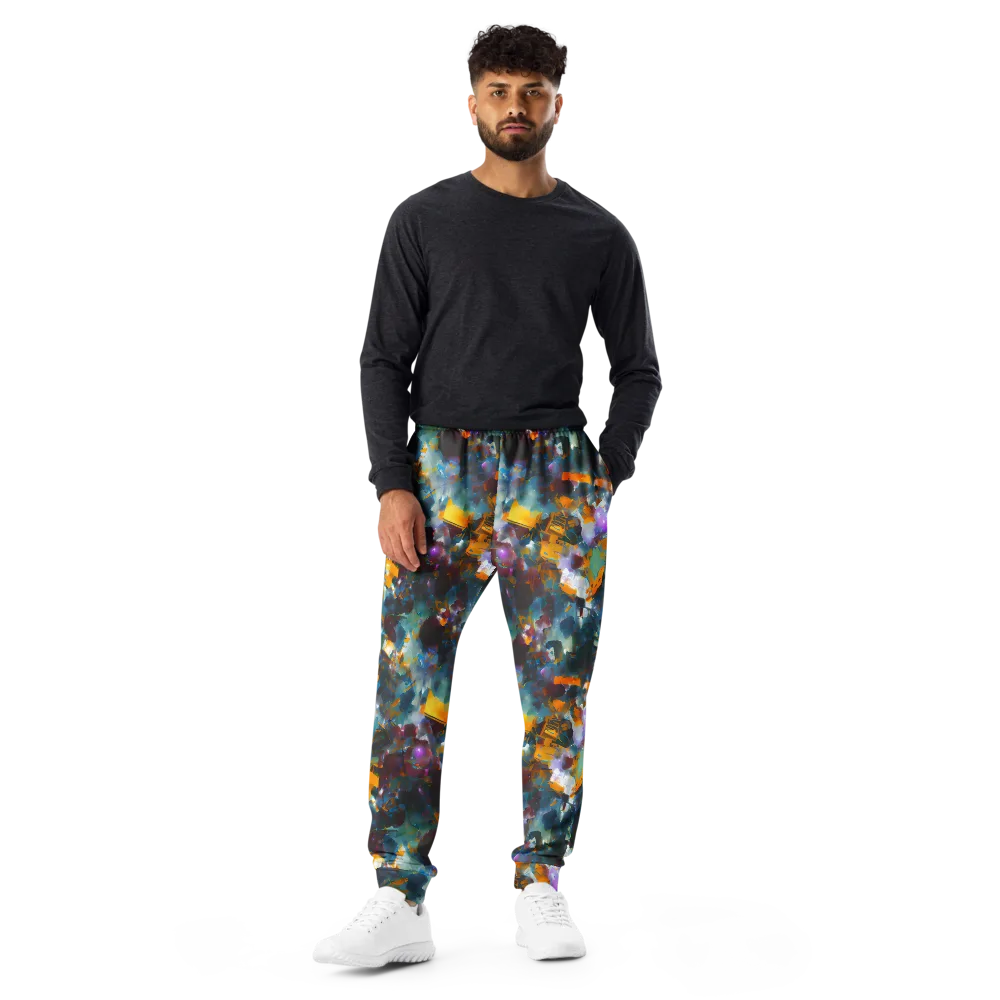 Abyssal Sparks on Men's Joggers — Front