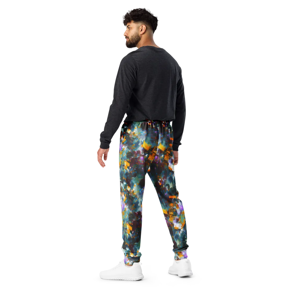 Abyssal Sparks on Men's Joggers — Back