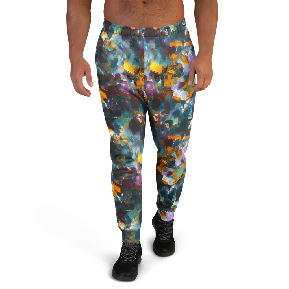 Abyssal Sparks on Men's Joggers — Front