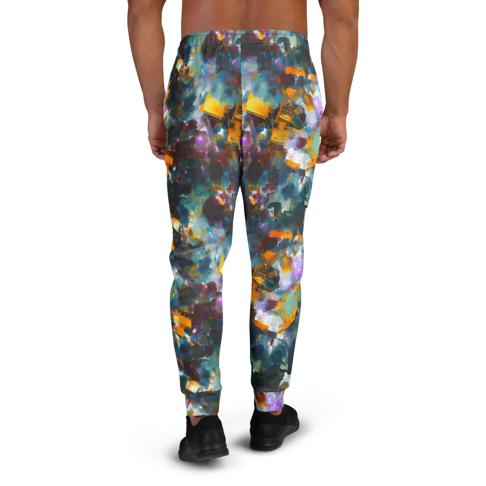Abyssal Sparks on Men's Joggers — Back