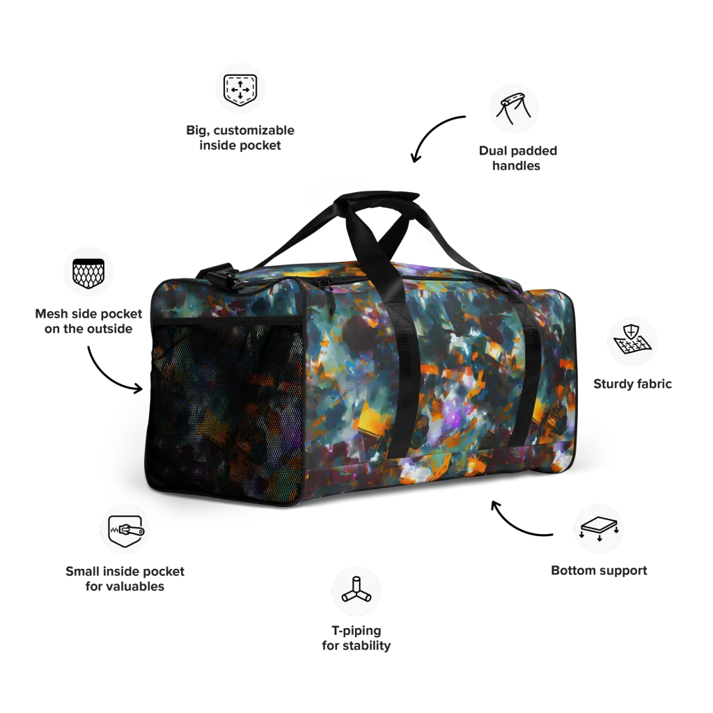 Abyssal Sparks on Duffle Bag — Right Front