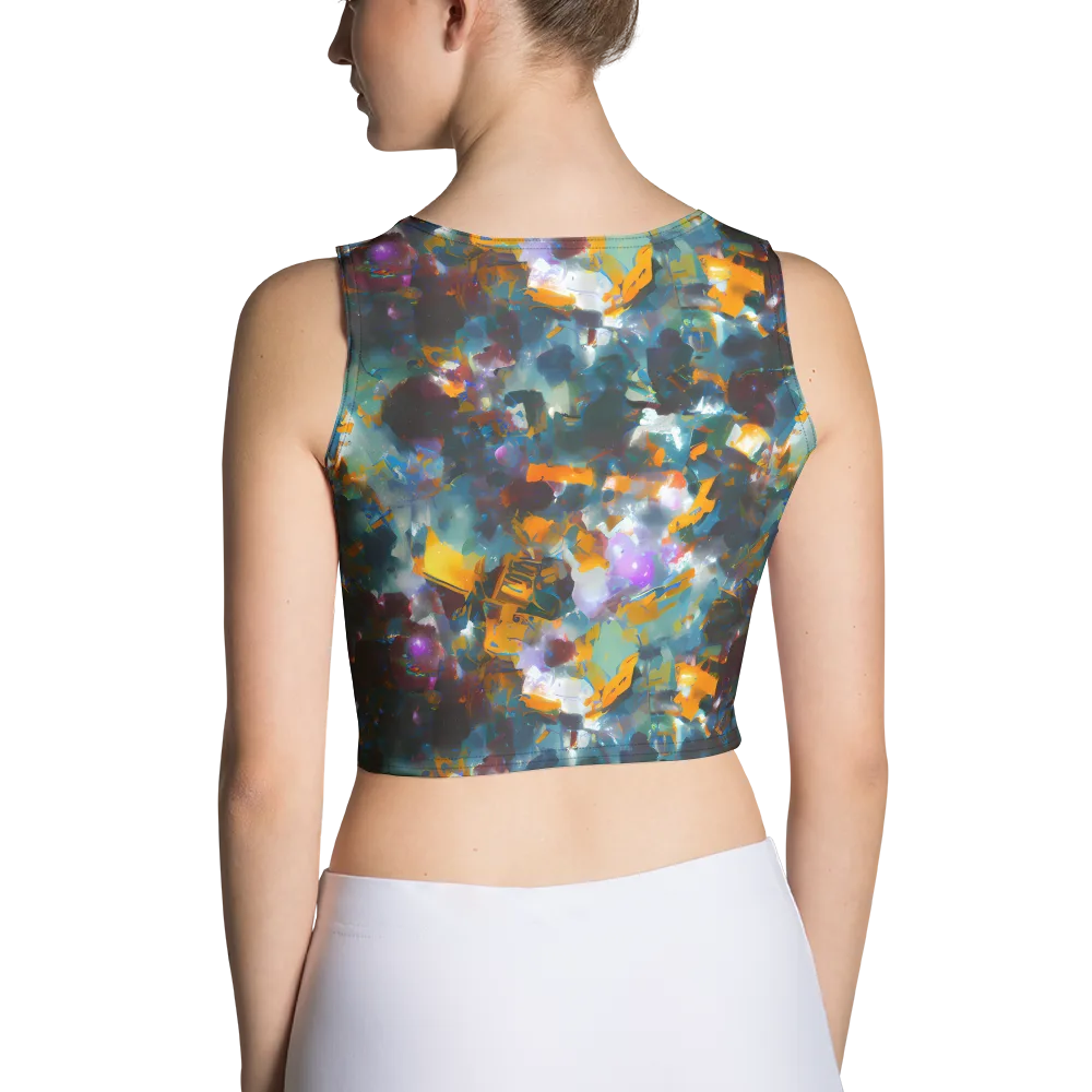 Abyssal Sparks on Crop Top — Back