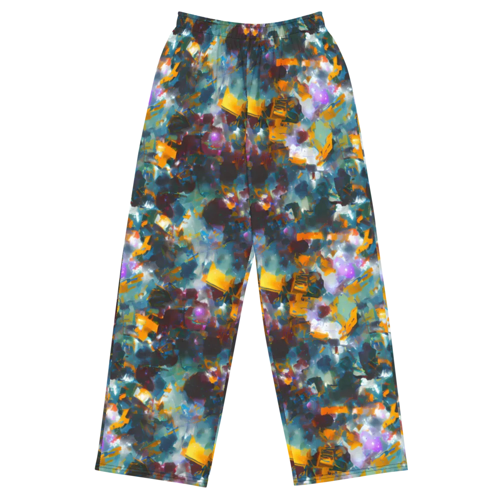 Abyssal Sparks on Wide-Leg Pants — Front