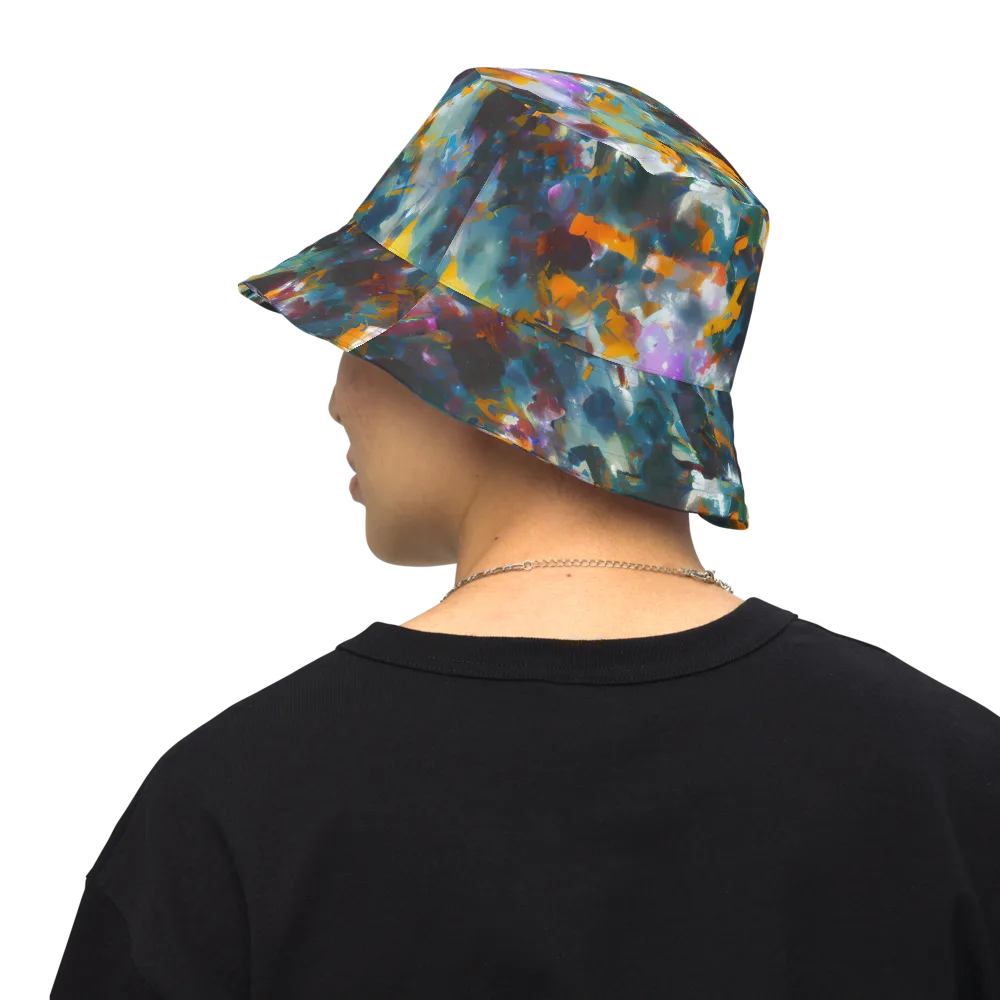 Abyssal Sparks on Reversible Bucket Hat — Back Inside
