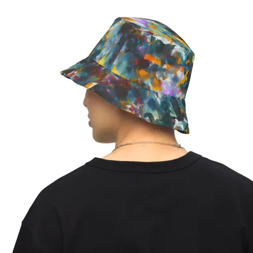 Abyssal Sparks on a Reversible Bucket Hat