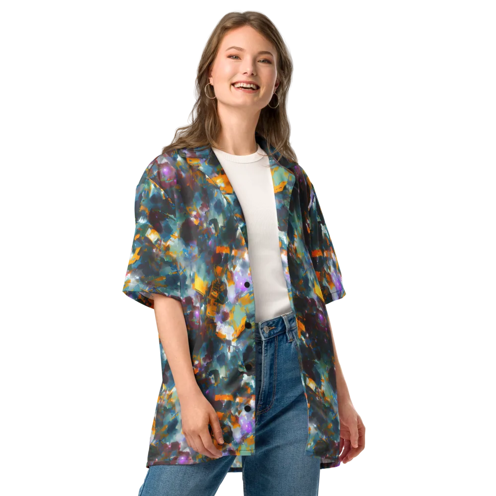Abyssal Sparks on Button Shirt — Front