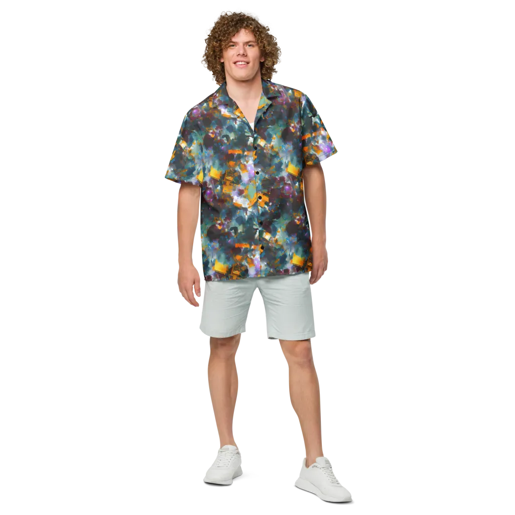 Abyssal Sparks on Button Shirt — Front