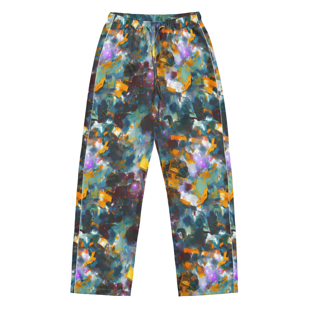 Abyssal Sparks on Women's Pajama Pants — Front