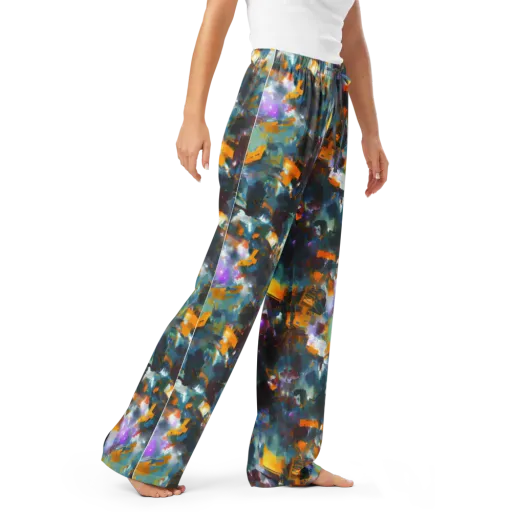 Abyssal Sparks on a Women's Pajama Pants
