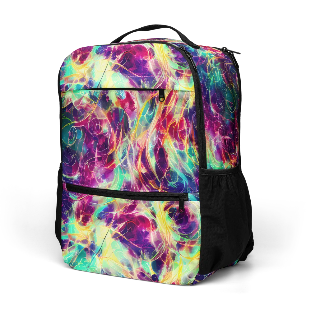 Velvet Radiance on Utility Backpack — Left Front