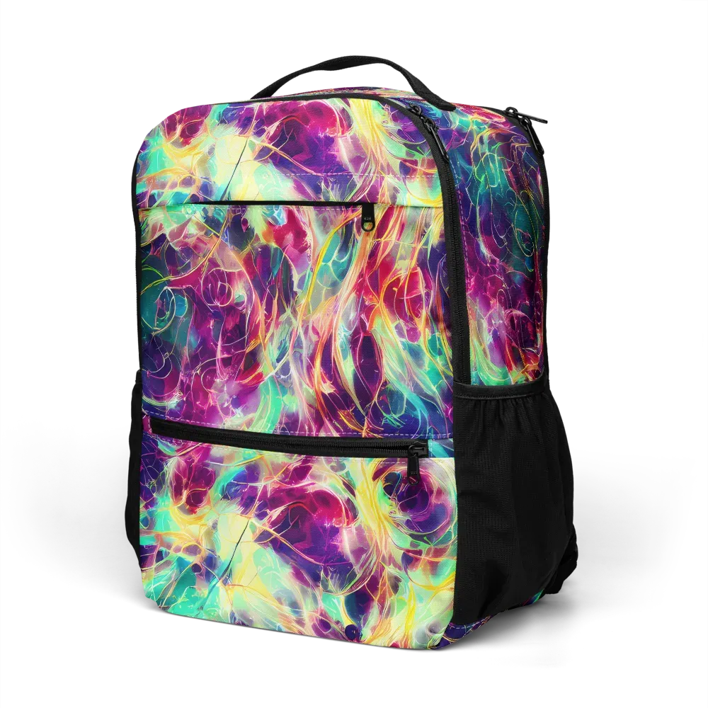 Velvet Radiance on Utility Backpack — Left Front
