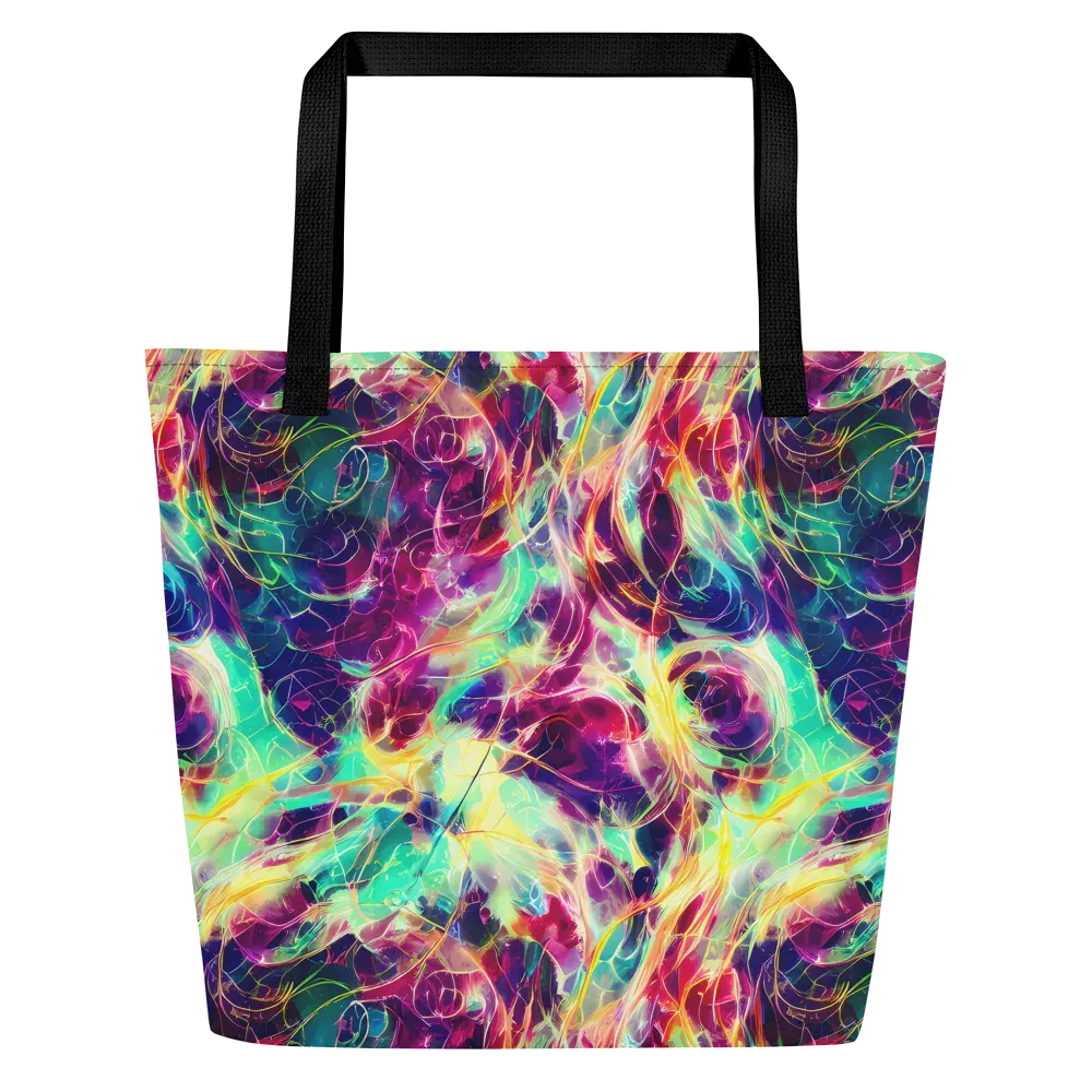 Velvet Radiance on Large Tote Bag W/ Pocket — Front