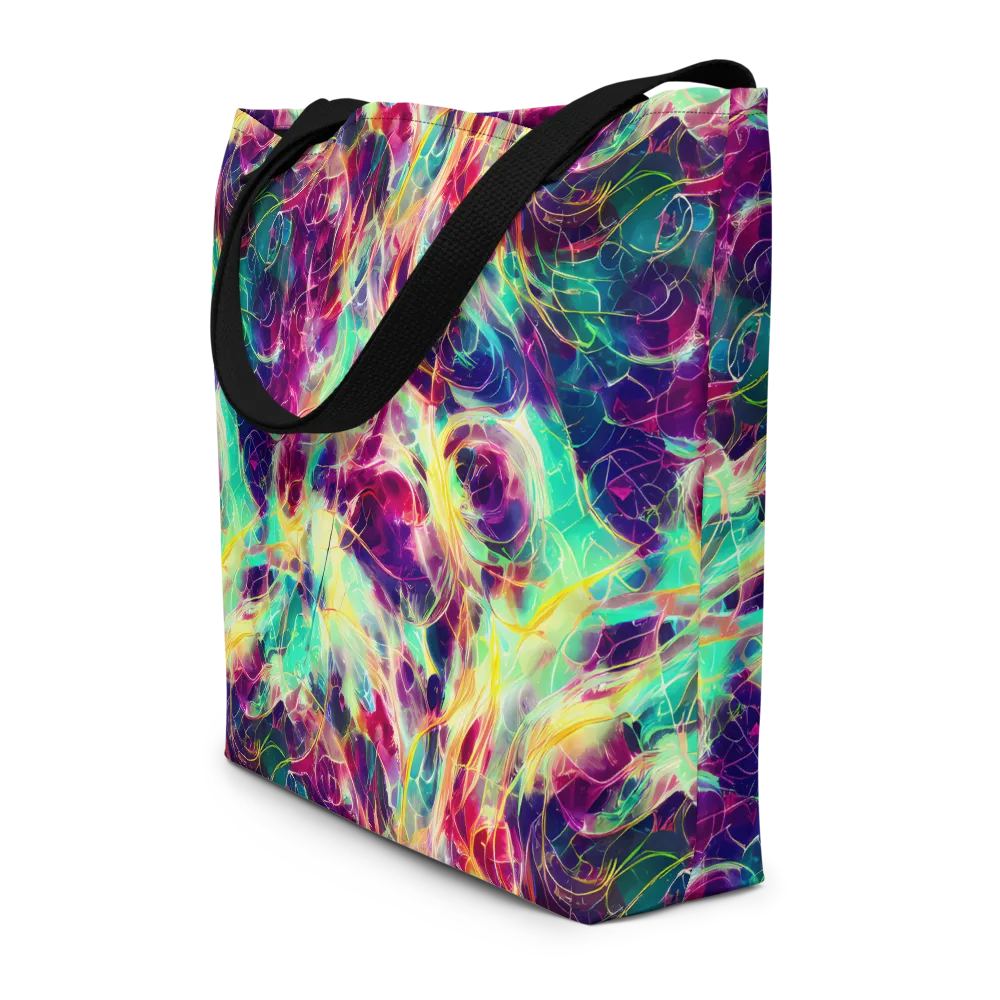 Velvet Radiance on Large Tote Bag W/ Pocket — Front