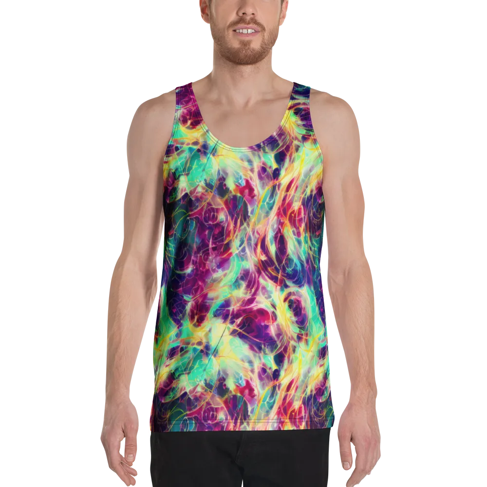Velvet Radiance on Men's Tank Top — Front