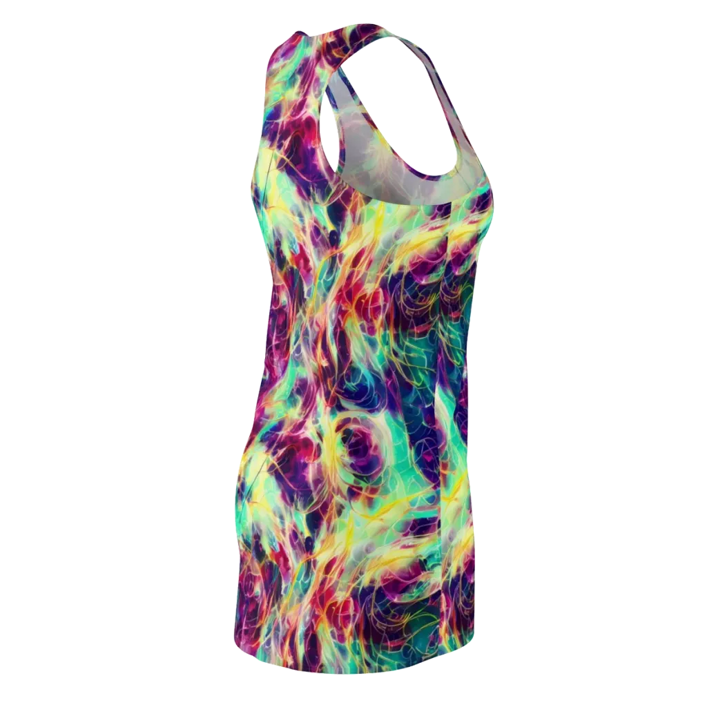 Velvet Radiance on Racerback Dress — Back Side