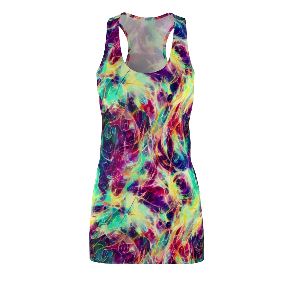 Velvet Radiance on Racerback Dress — Front