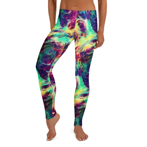 Velvet Radiance on a Leggings