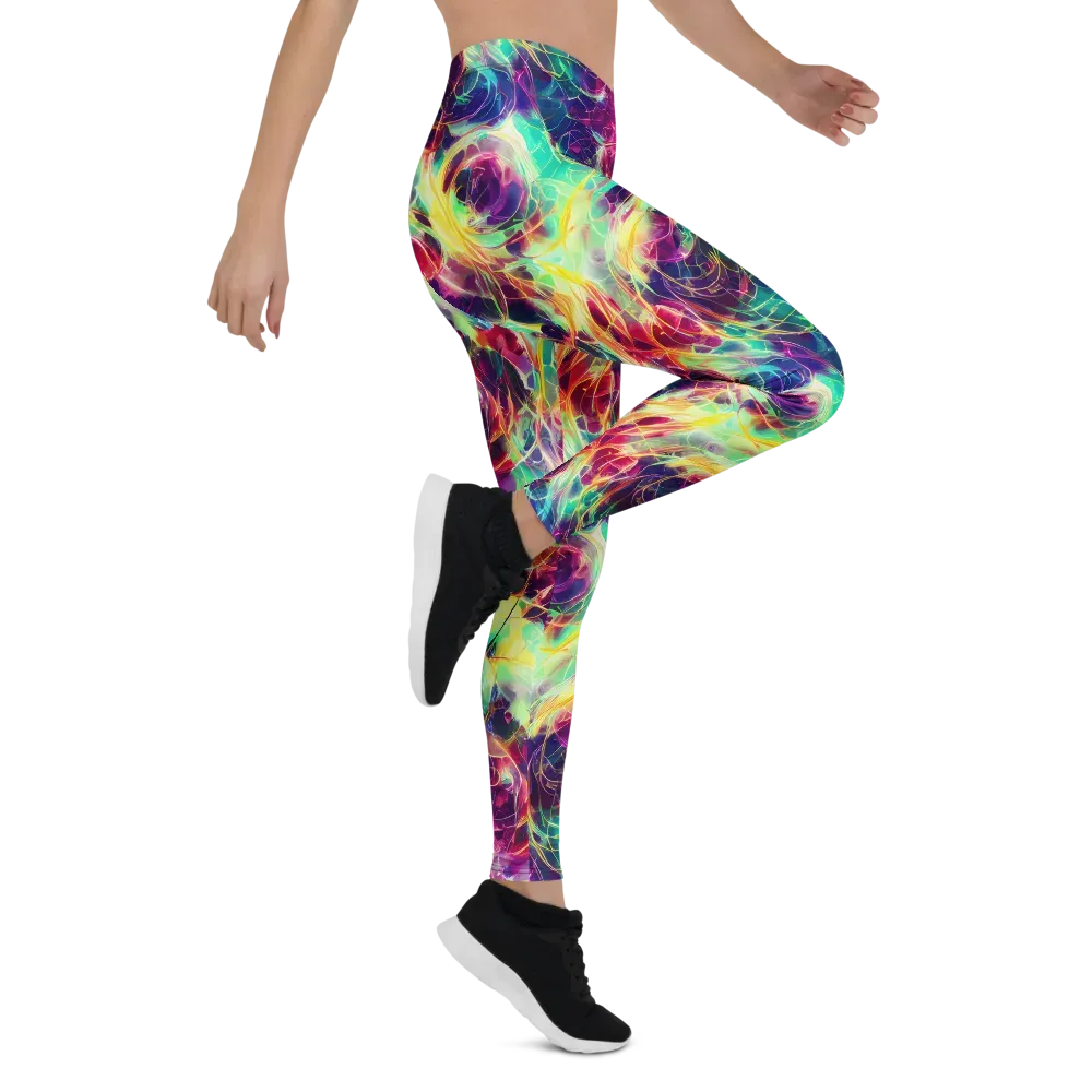Velvet Radiance on Leggings — Right