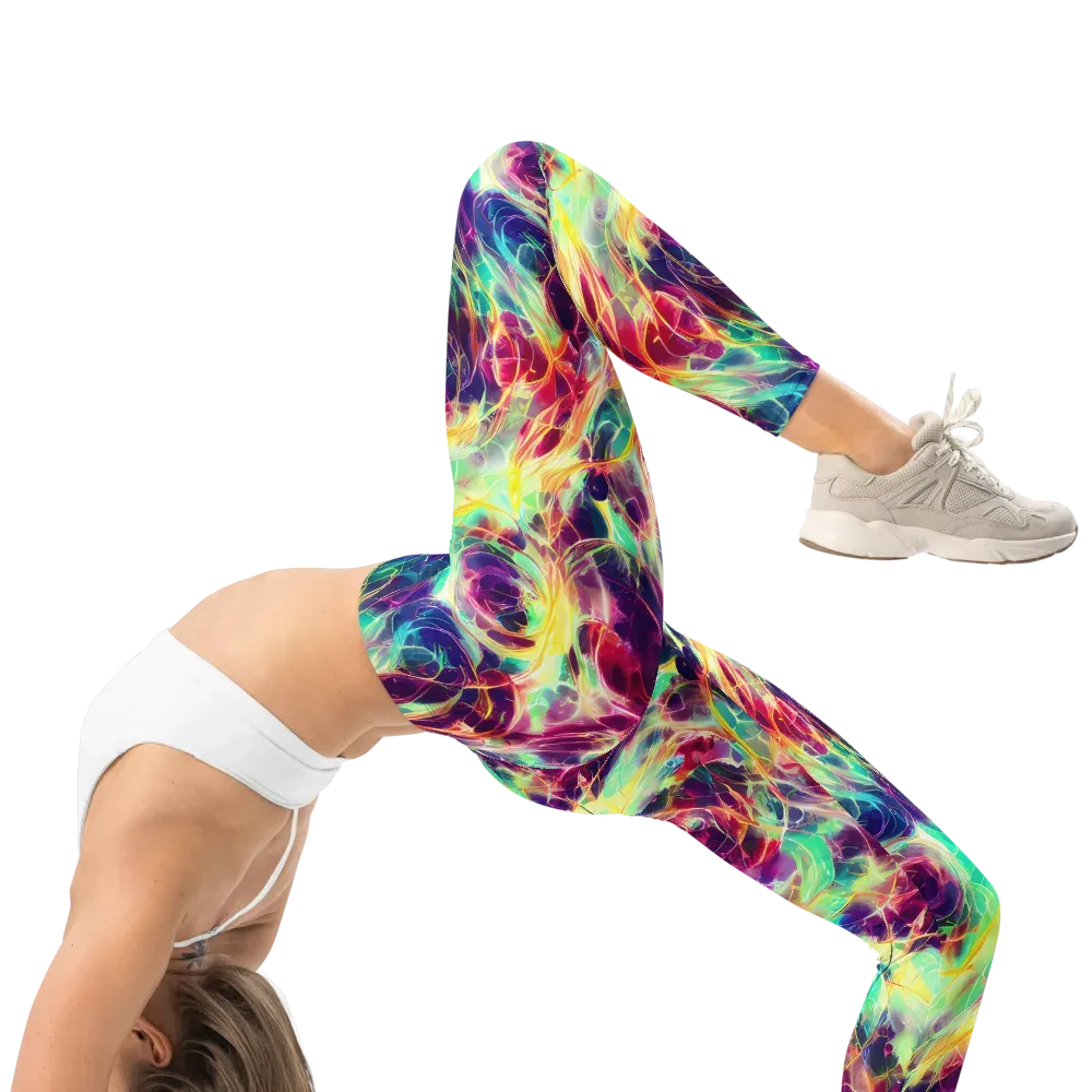 Velvet Radiance on Leggings — Right