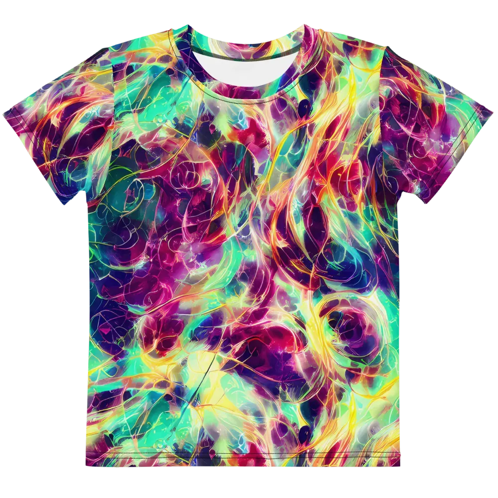Velvet Radiance on Kids Crew Neck T-Shirt — Front