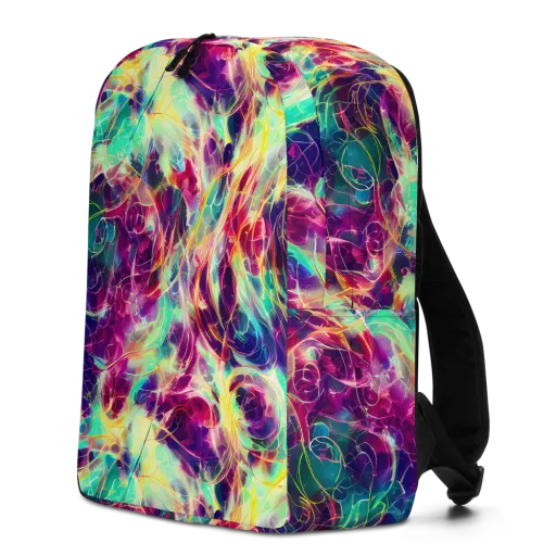 Velvet Radiance on a Minimalist Backpack