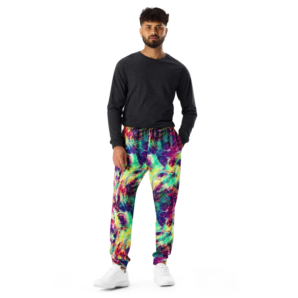 Velvet Radiance on Men's Joggers — Front