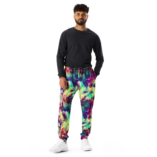 Velvet Radiance on a Men's Joggers