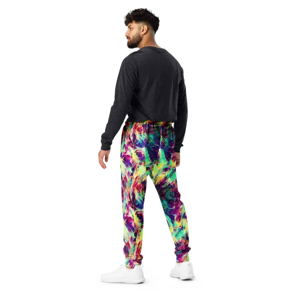 Velvet Radiance on Men's Joggers — Back