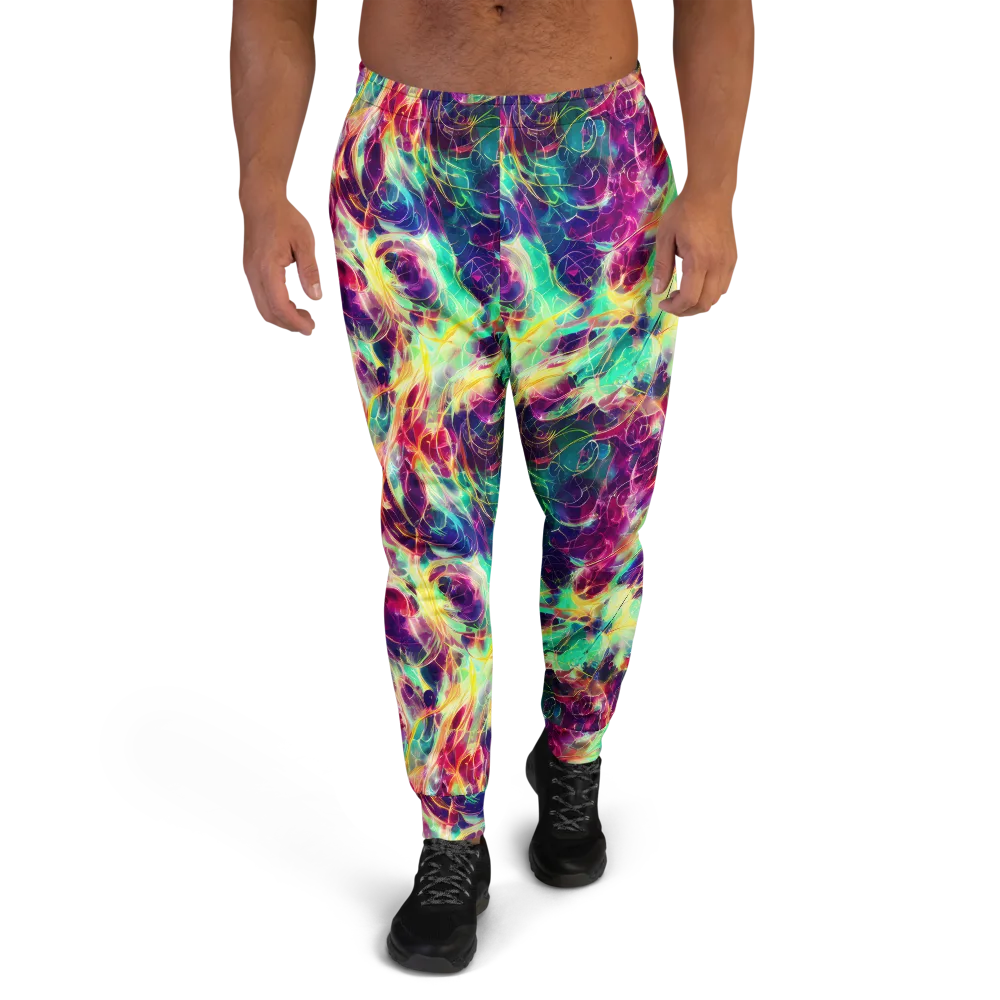 Velvet Radiance on Men's Joggers — Front
