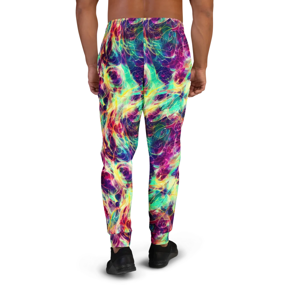Velvet Radiance on Men's Joggers — Back