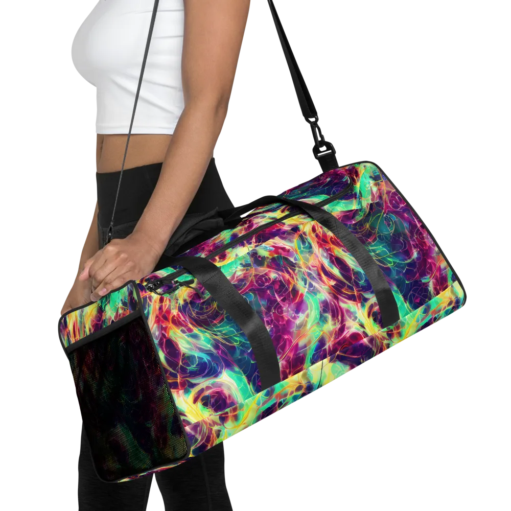 Velvet Radiance on Duffle Bag — Front