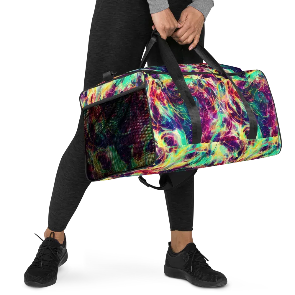 Velvet Radiance on Duffle Bag — Right Front
