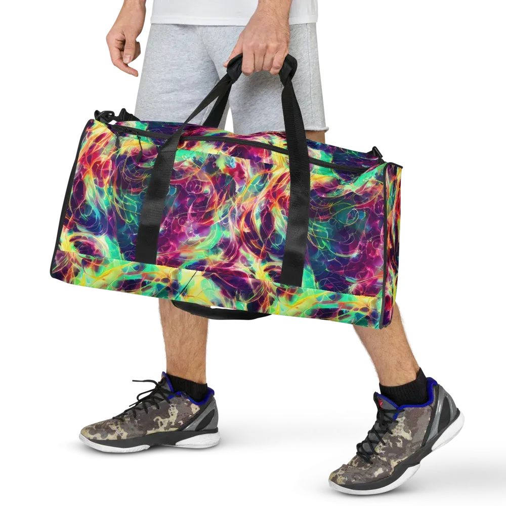 Velvet Radiance on Duffle Bag — Front