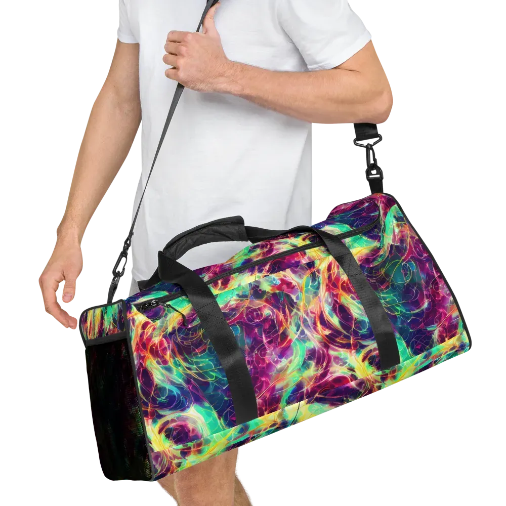 Velvet Radiance on Duffle Bag — Right Front