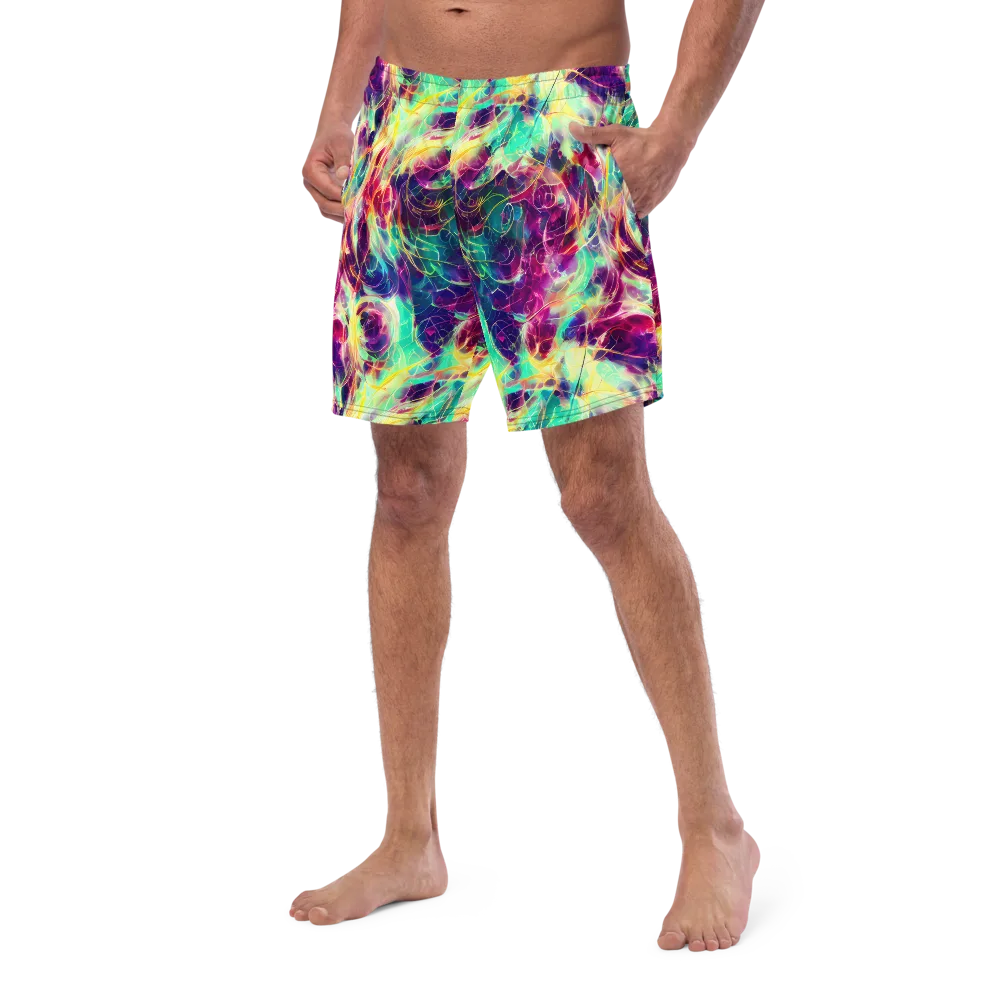 Velvet Radiance on Swim Trunks — Left Front