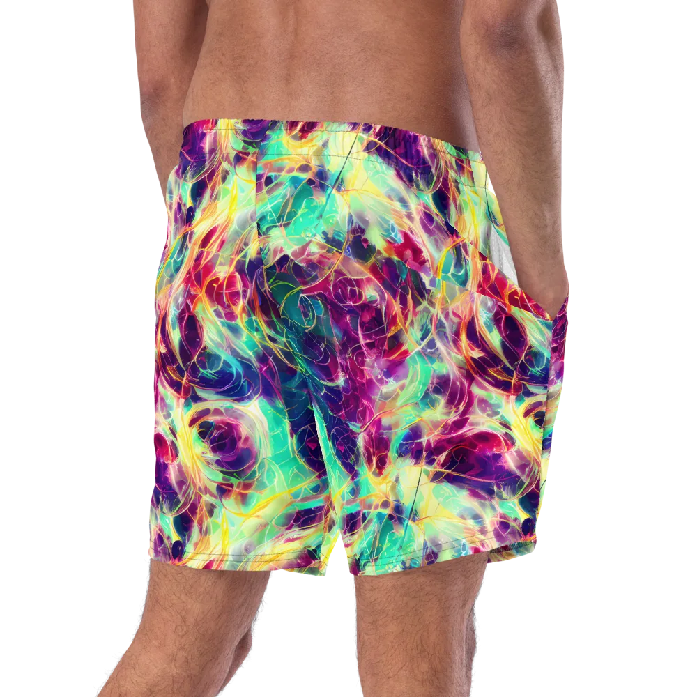 Velvet Radiance on Swim Trunks — Right Back