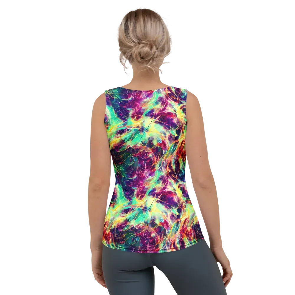 Velvet Radiance on Women's Tank Top — Back