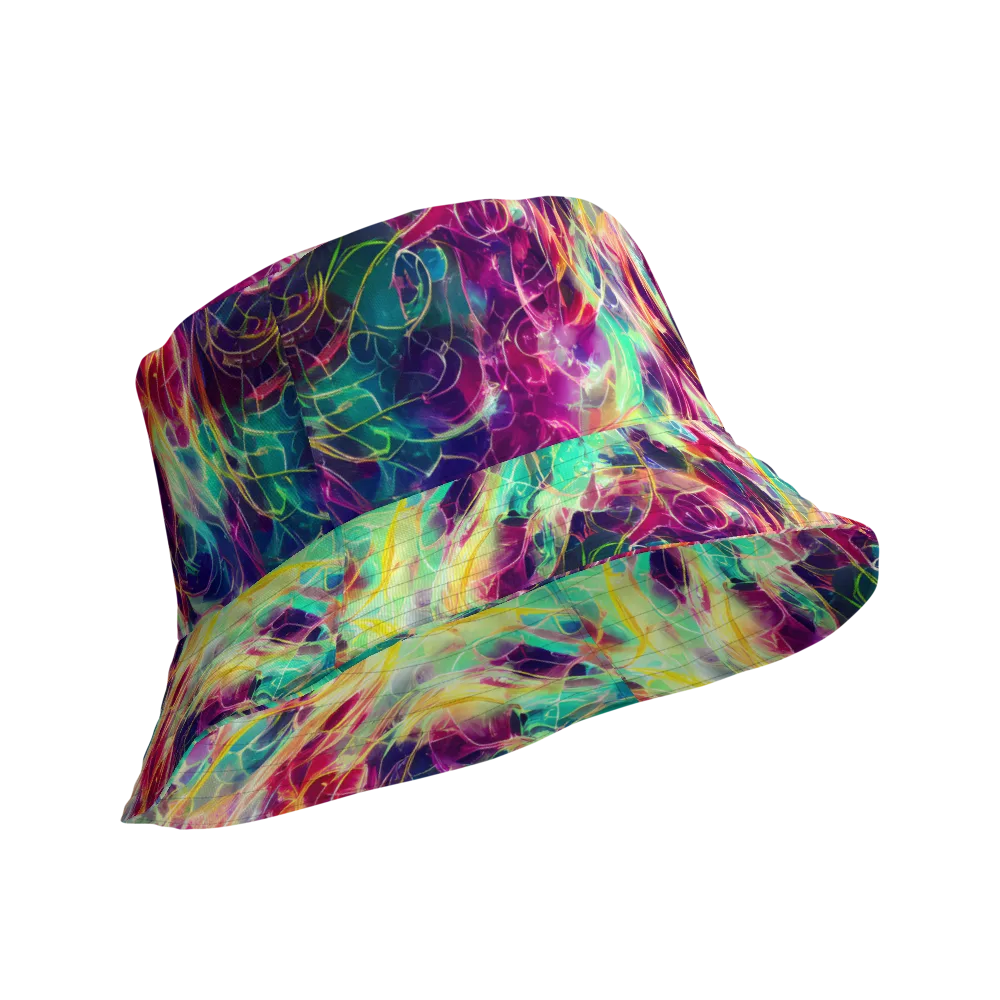 Velvet Radiance on Reversible Bucket Hat — Product details Outside