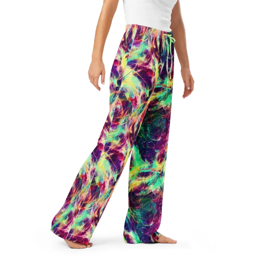 Velvet Radiance on a Women's Pajama Pants