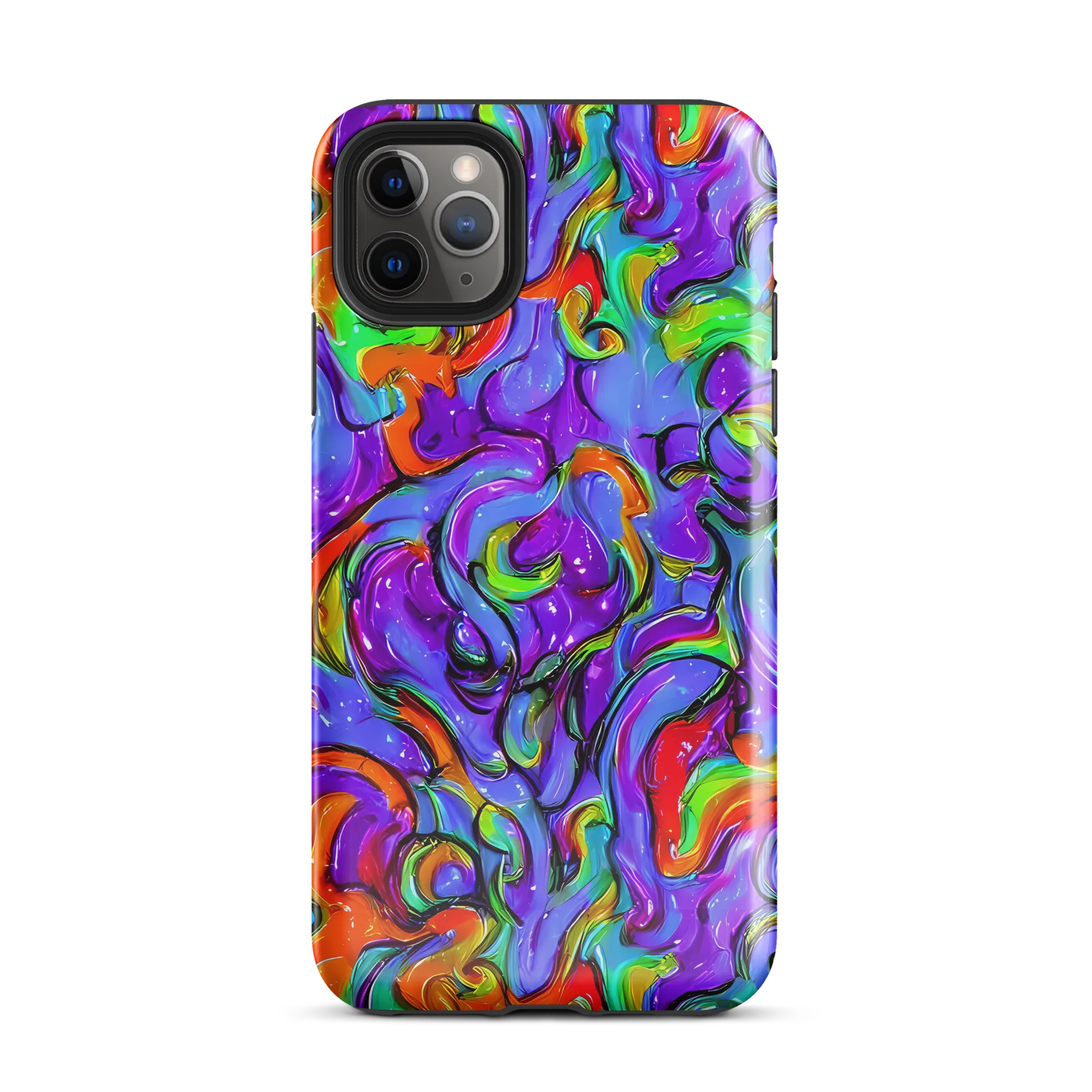 Vivid Meltdown on Tough Case for iPhone® — Front