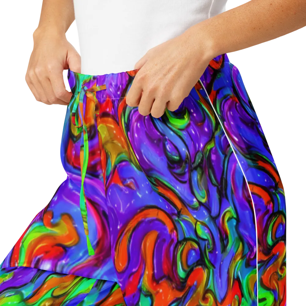Vivid Meltdown on Women's Pajama Pants — Product details