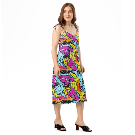 Acid Splash on a Slip Dress