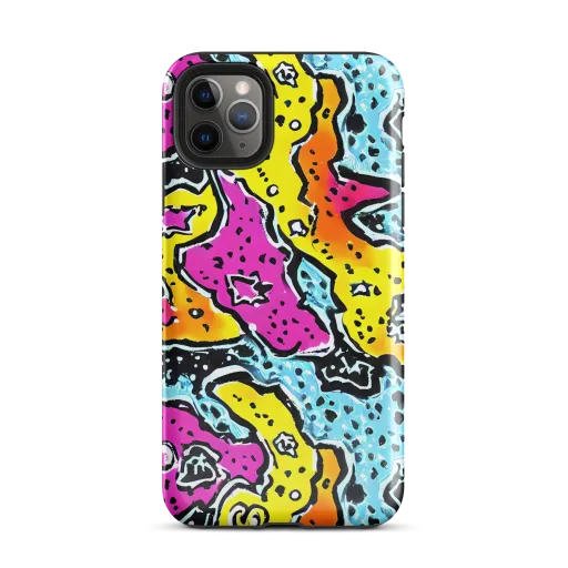 Acid Splash on a Tough Case for iPhone®