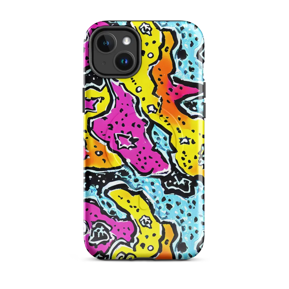 Acid Splash on MagSafe Tough Case for iPhone® — Front