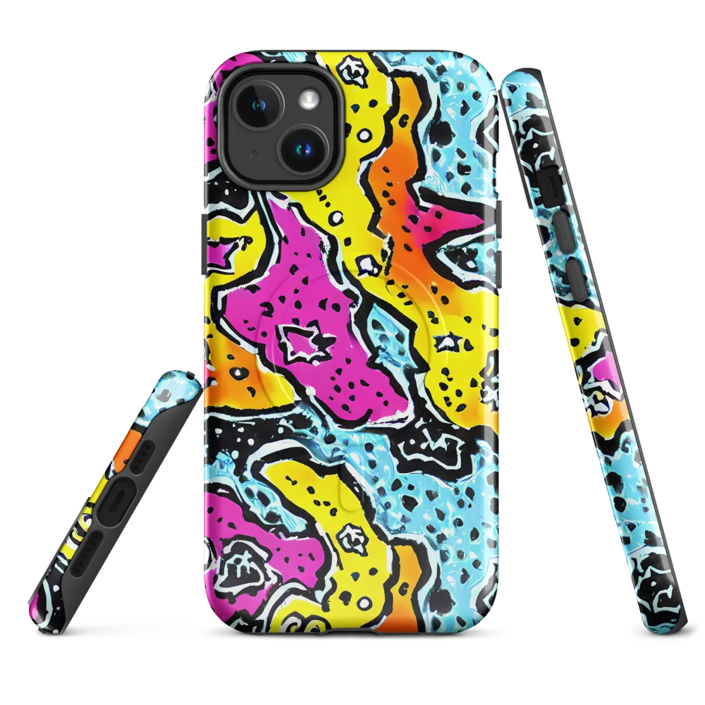 Acid Splash on MagSafe Tough Case for iPhone® — Front